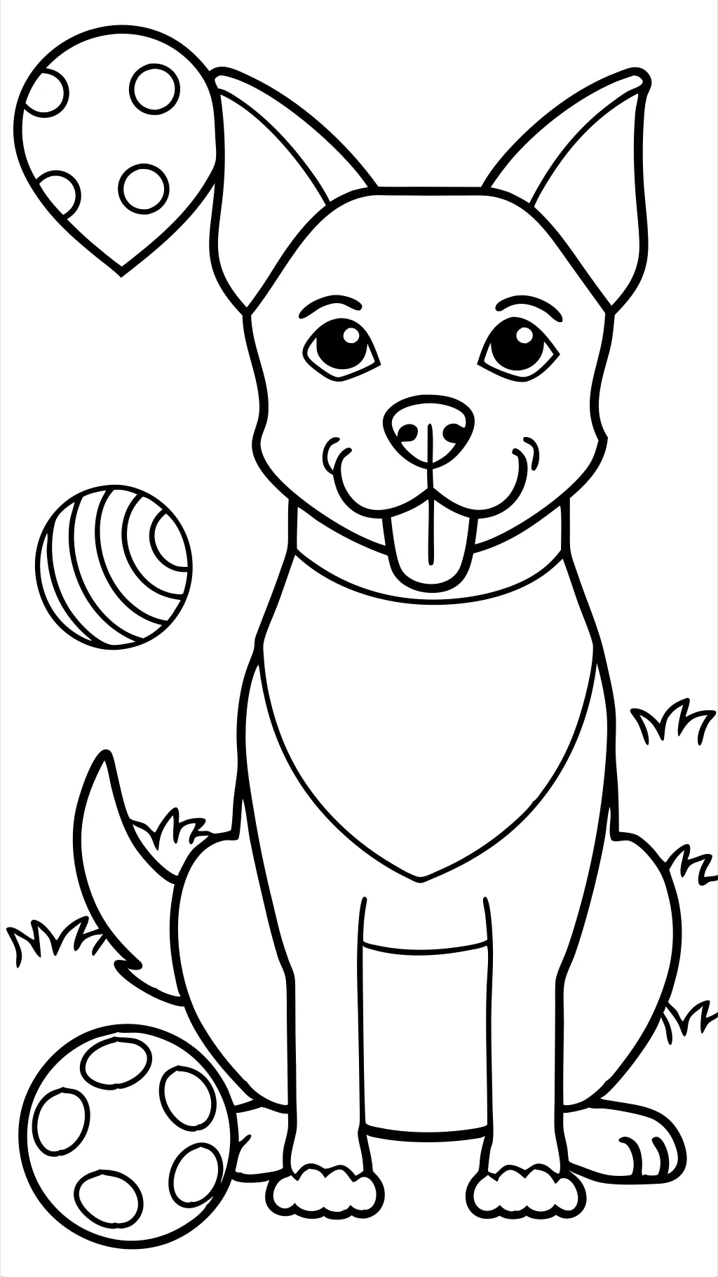 printable coloring pages dog